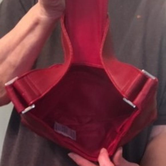 Red Purse with Rhinestones - Picture 2 of 2